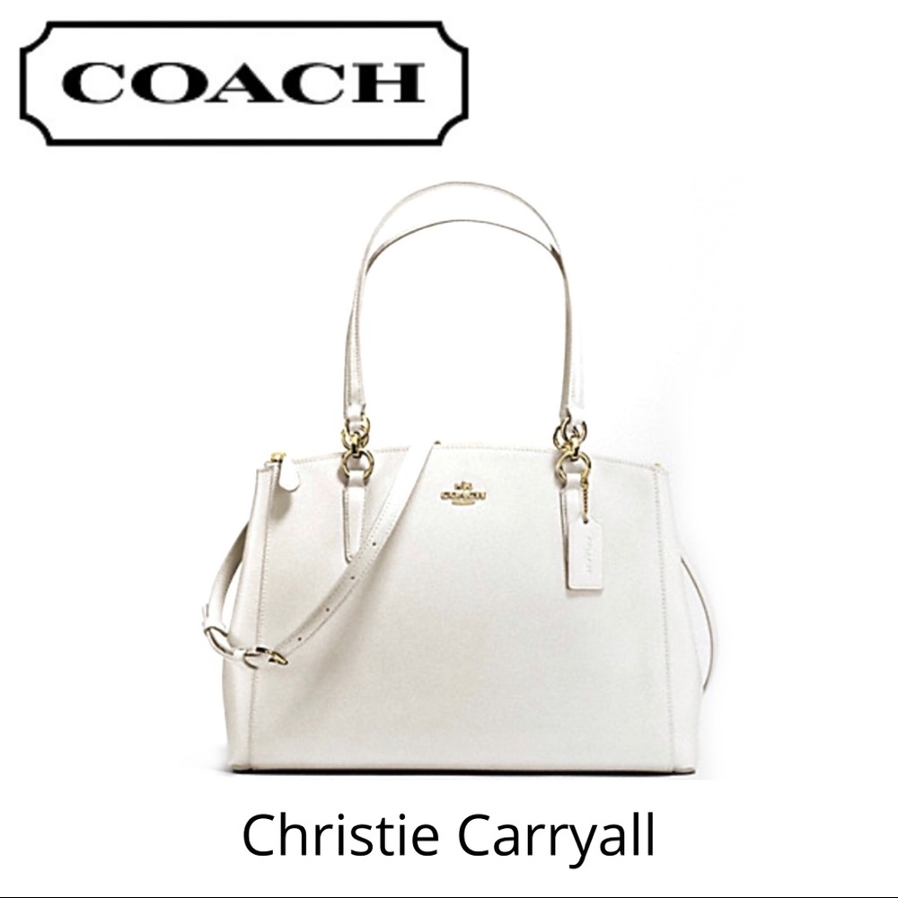 Coach Christie Carryall in Crossgrain Leather
